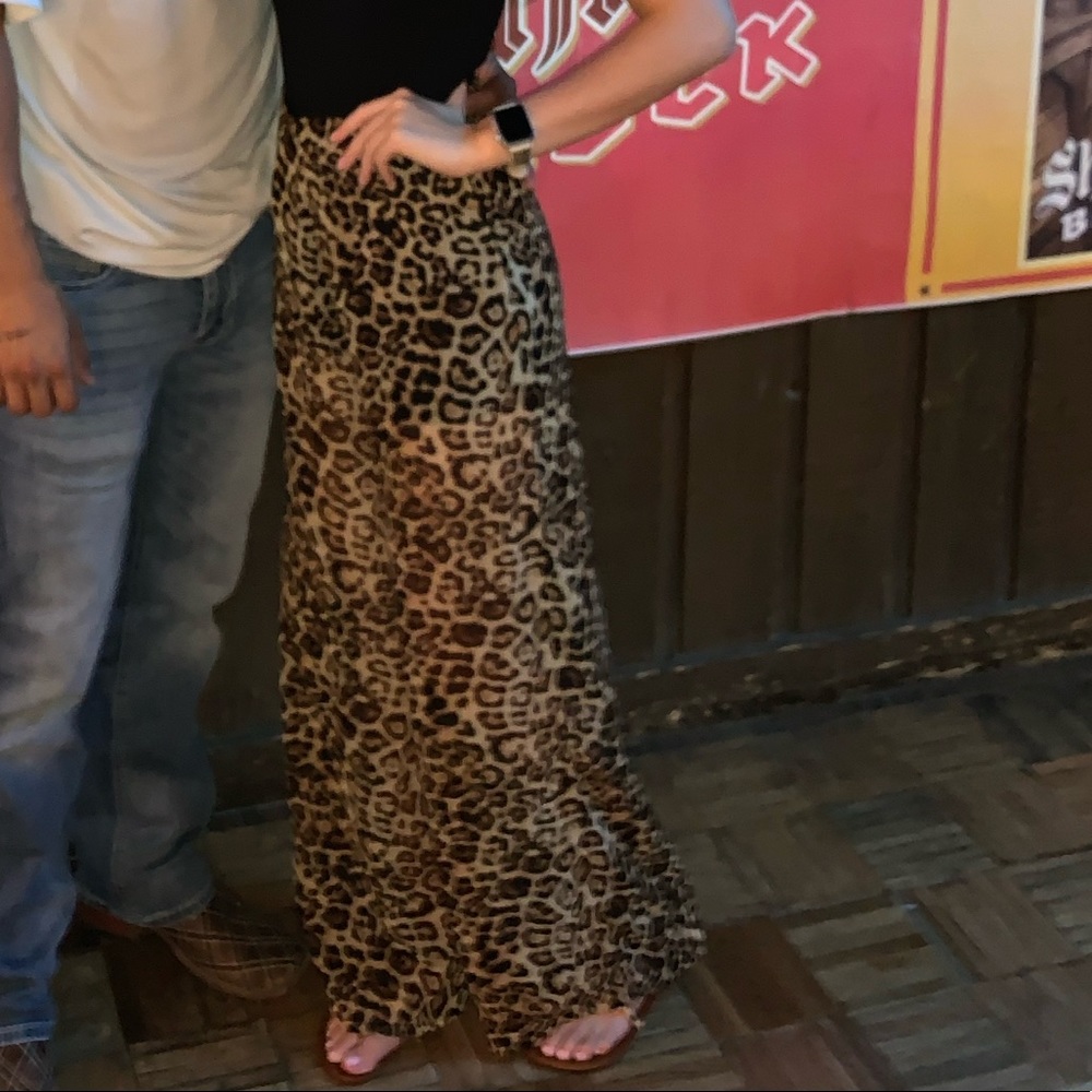 Flowy Cheetah Pants